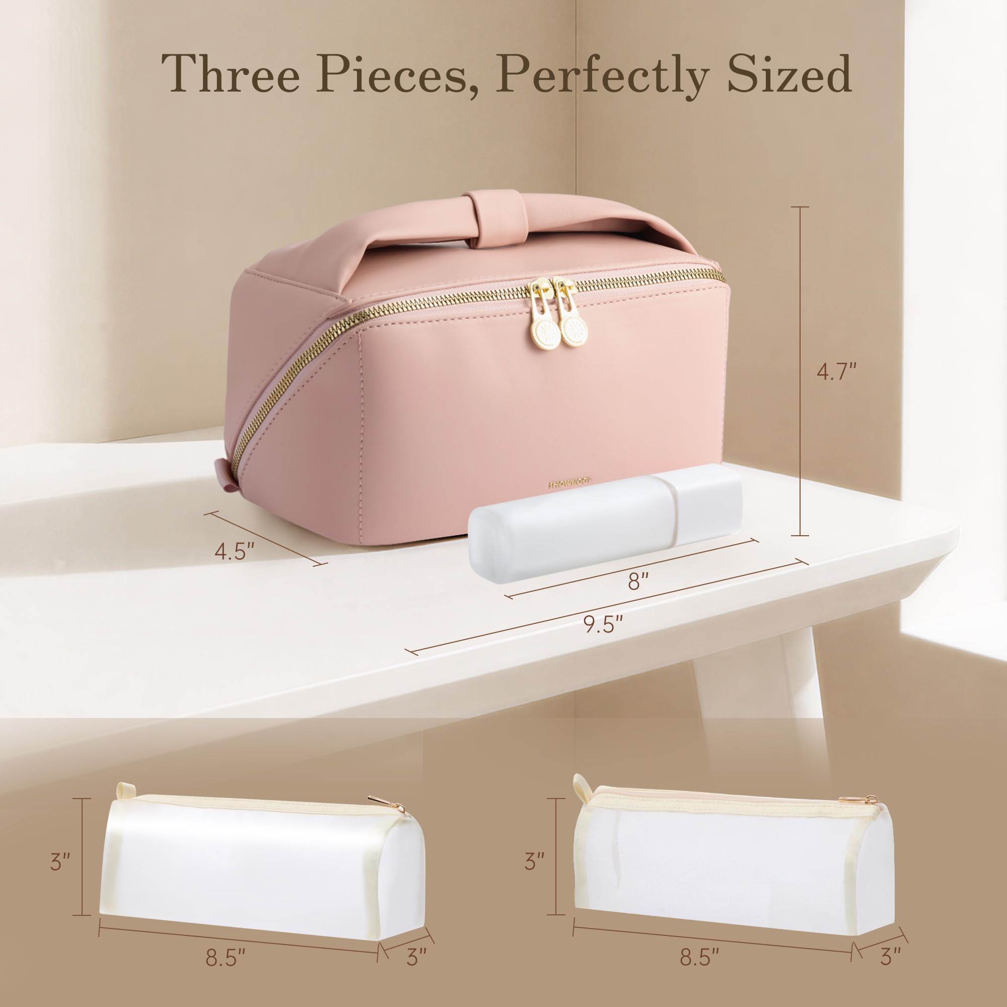 SHOWKOO placed in suitcase in travel setting for organized packing