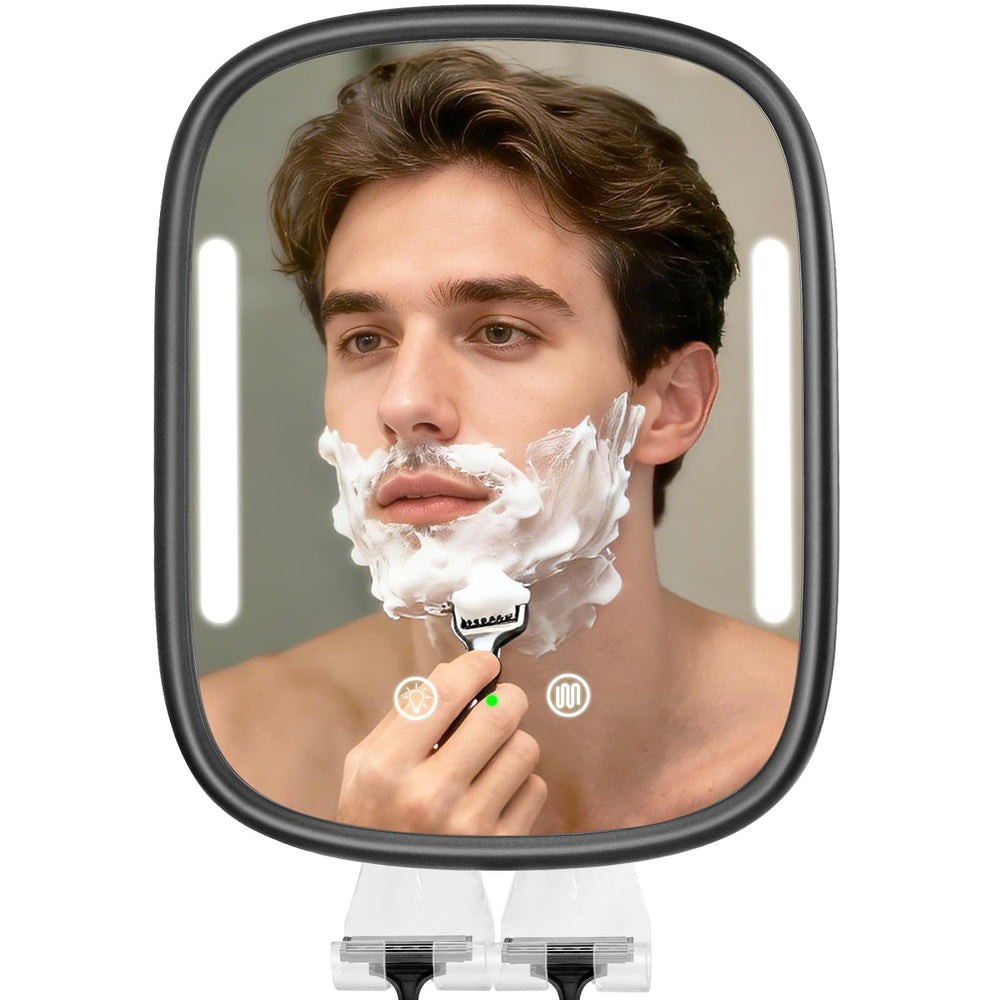 Showvigor front view showing matte black frame and clear reflection benefit