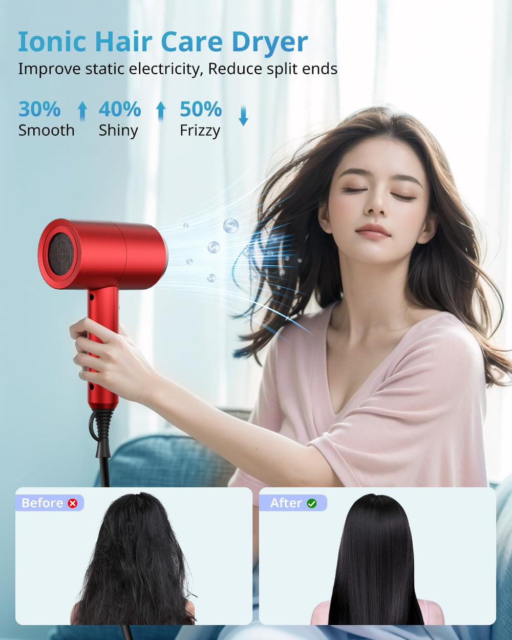 SHRATE handheld size comparison showing compact travel-friendly benefit