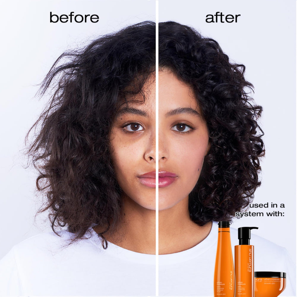 shu uemura open jar texture close-up, shows creamy mask for easy application