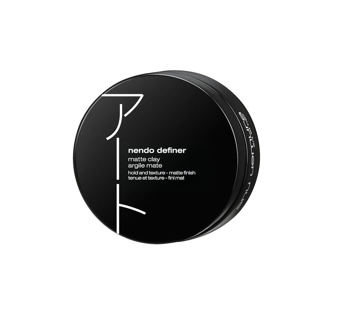 shu uemura art of hair product front packaging shows jar and label benefit clarity
