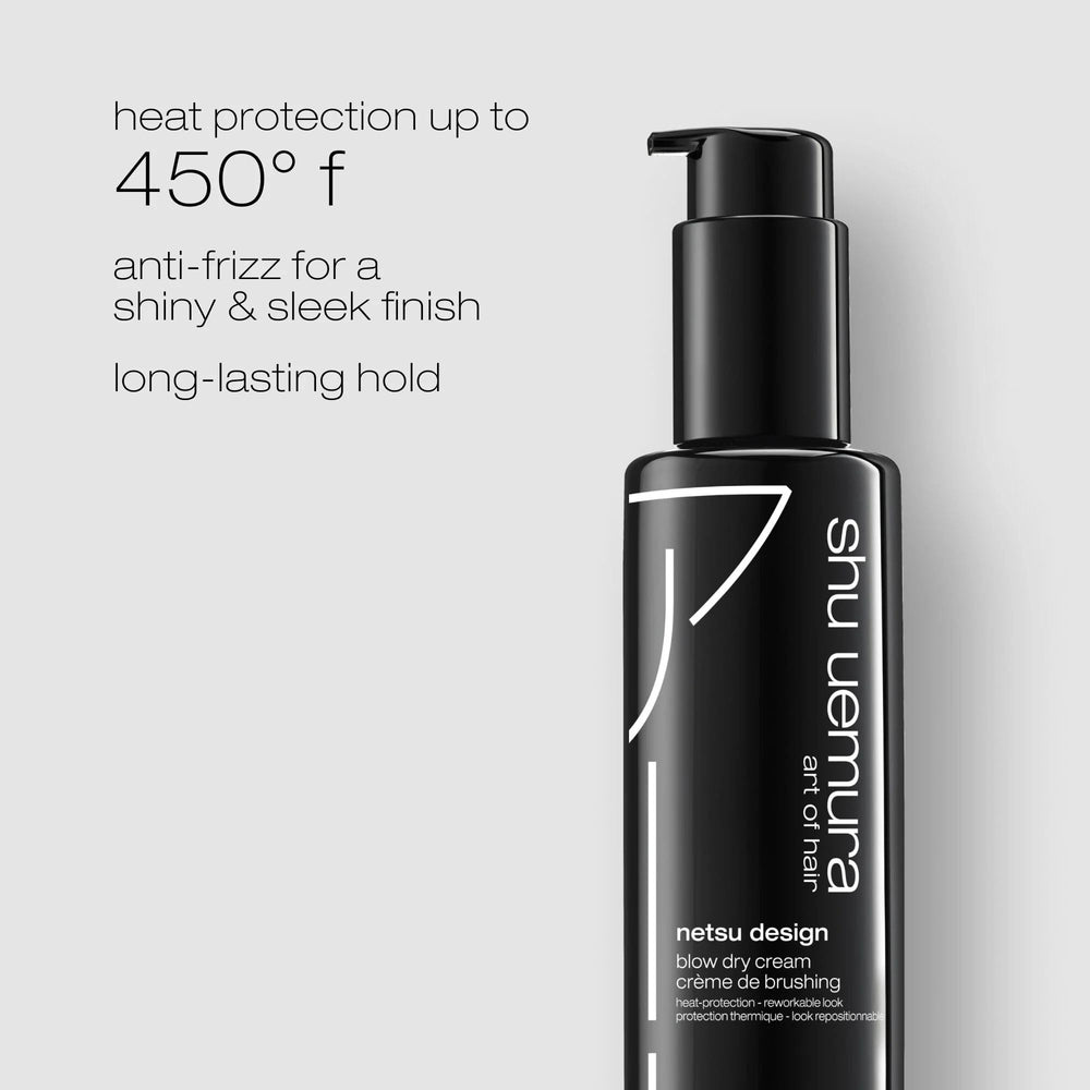 shu uemura art of hair close-up cream texture for smooth application