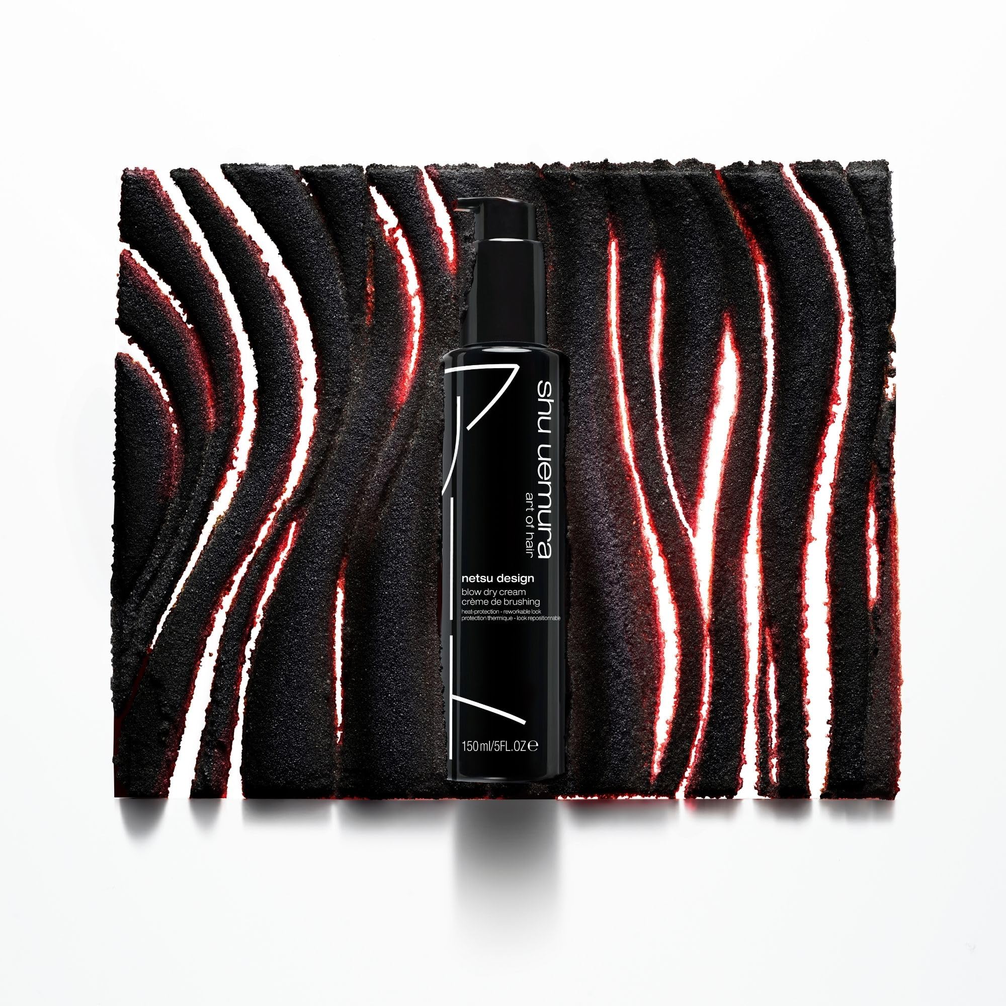 shu uemura art of hair 5 fl oz size comparison for scale and portability