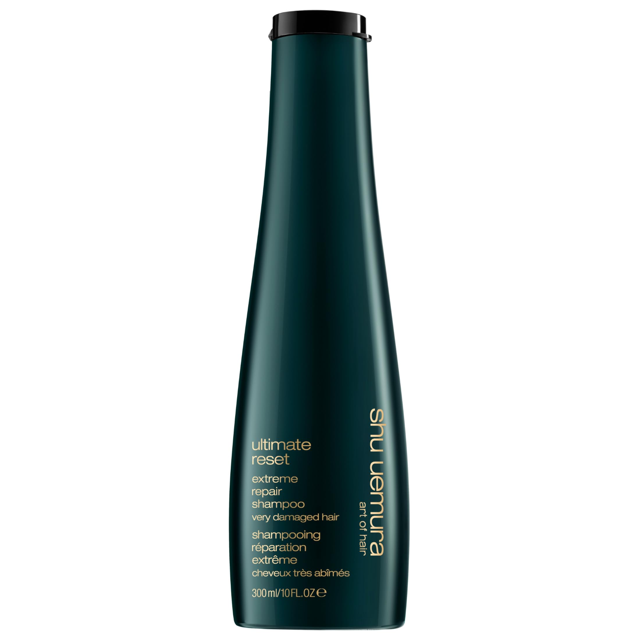 shu uemura front bottle showing sleek packaging and product clarity benefit