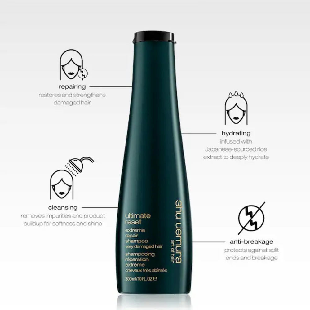 shu uemura pump dispensing shampoo illustrating controlled portioning benefit