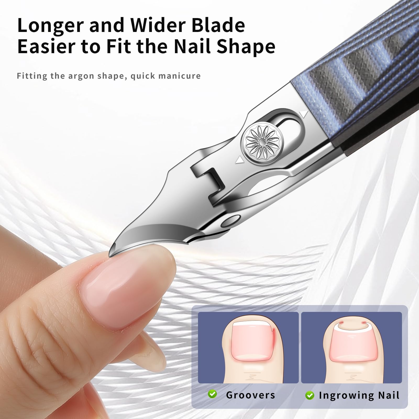 ShuangZ.X sharp blade edge detail demonstrating clean cutting performance
