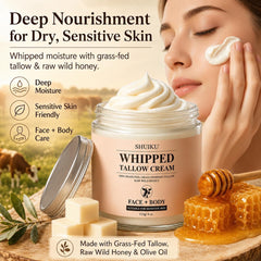 SHUIKU whipped balm texture closeup for smooth application