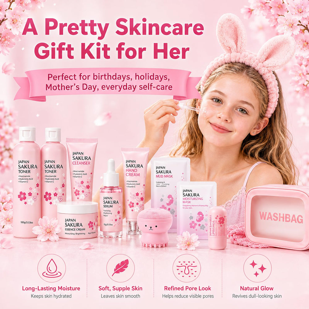 SHUNSHI serum and face cream tubes displayed, hydrating formulas highlighted