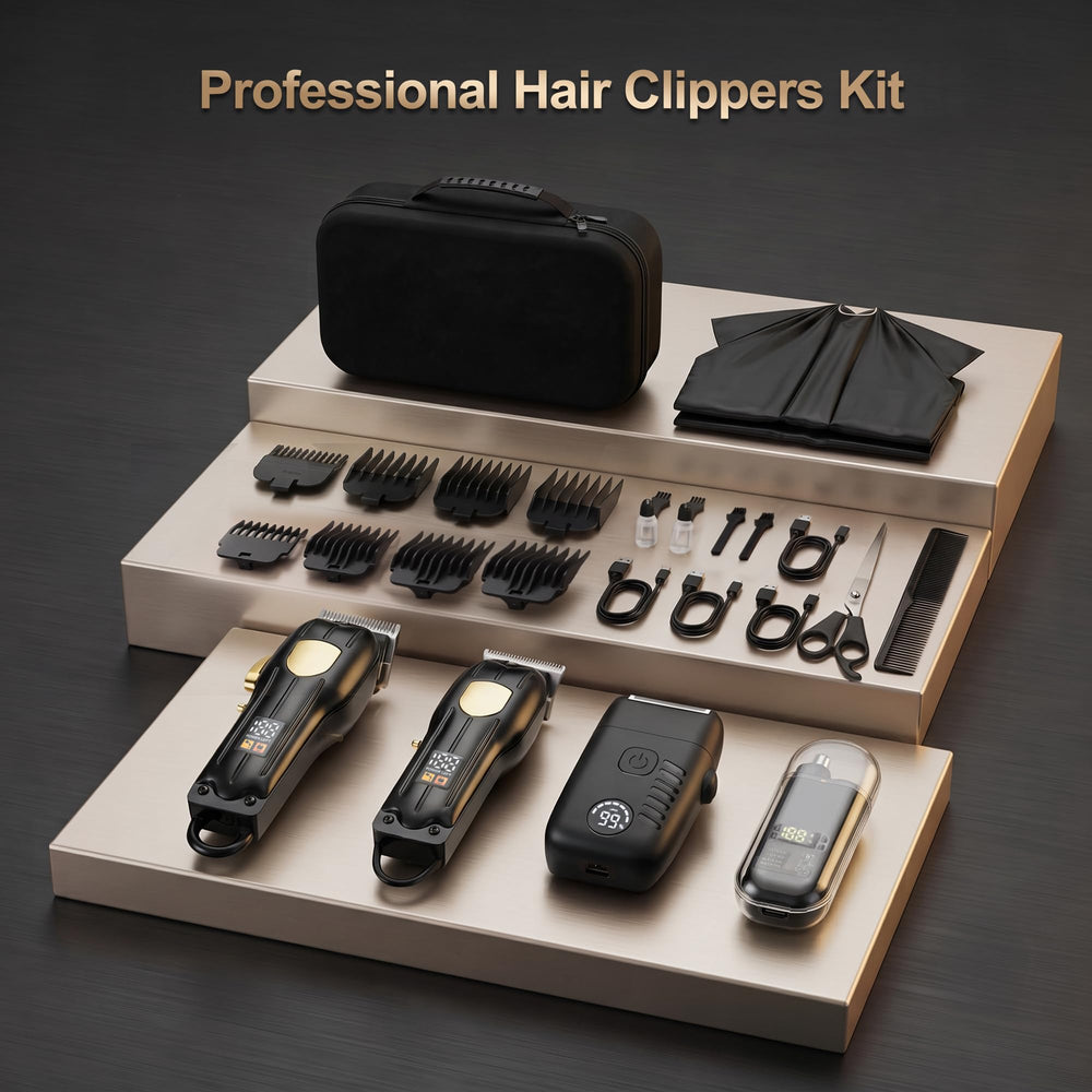 SHYEEH kit in travel bag next to everyday items to show compact portable storage benefit
