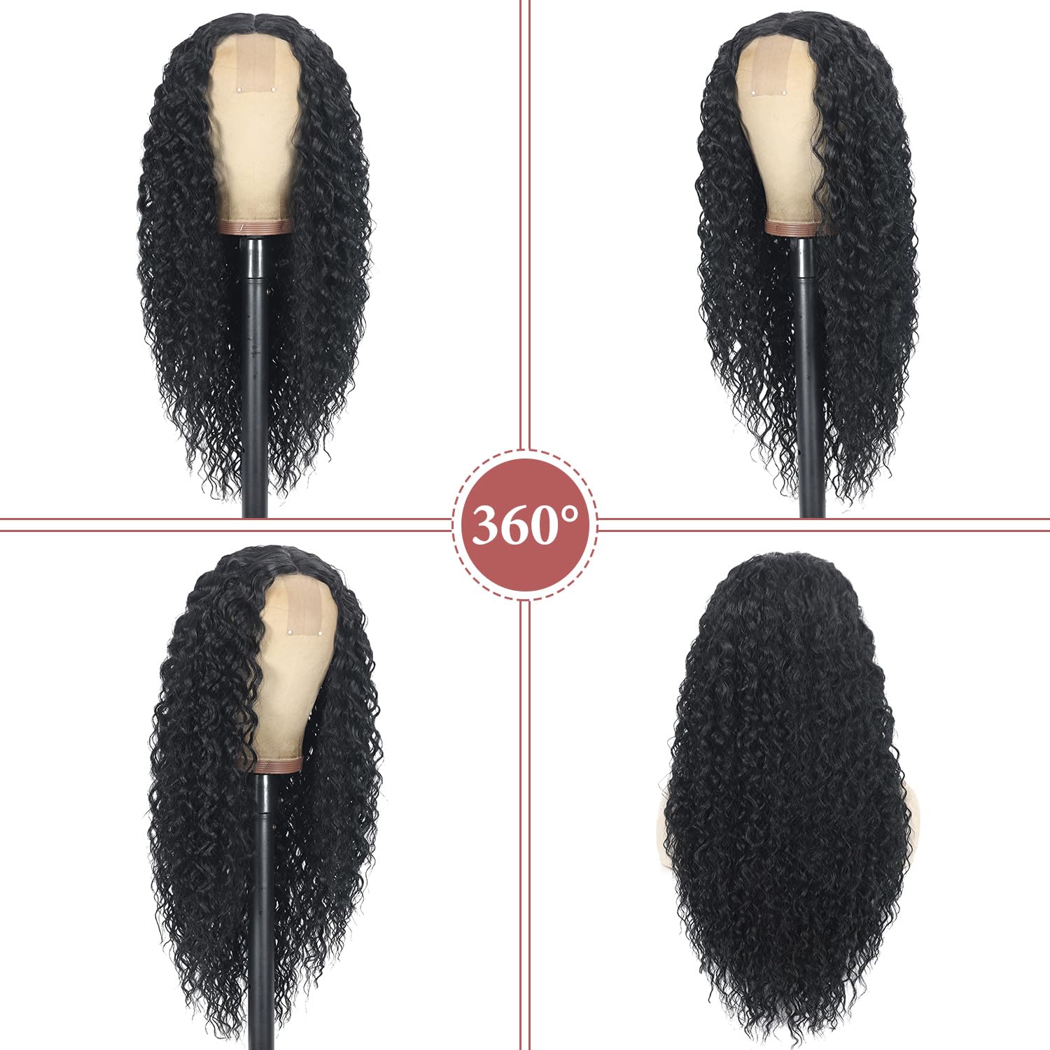 Siddiuop texture close-up of soft synthetic fibers for smooth tangle-resistant feel