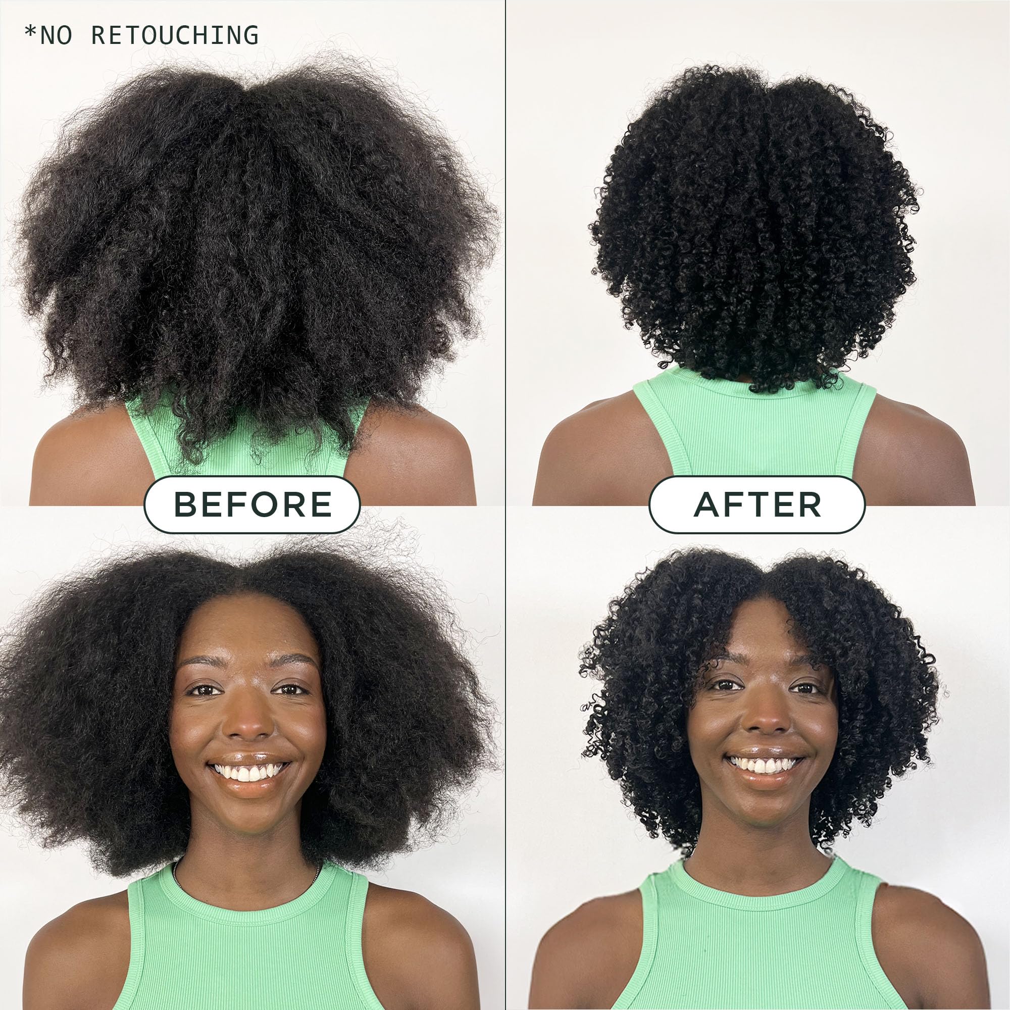 Sienna Naturals HAPI Shampoo being applied in shower for scalp care
