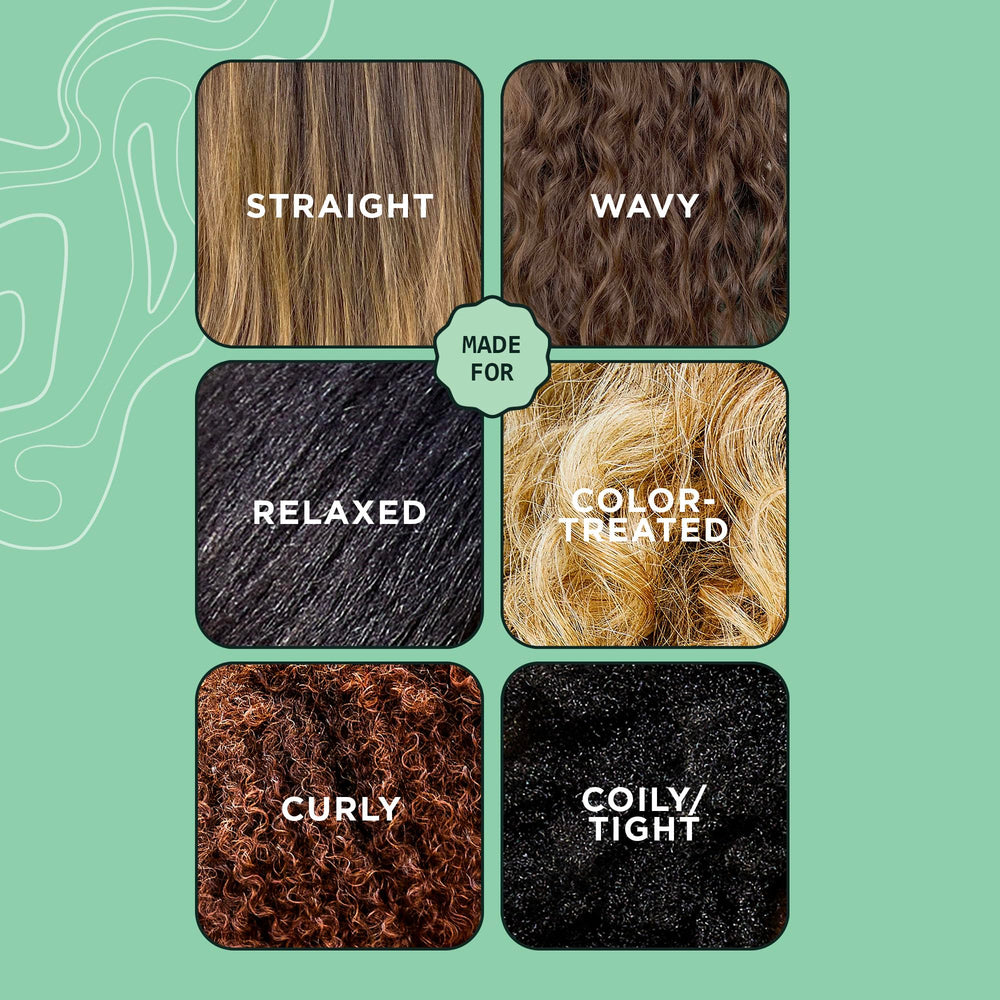 Sienna Naturals HAPI Shampoo bottle beside recyclable packaging concept