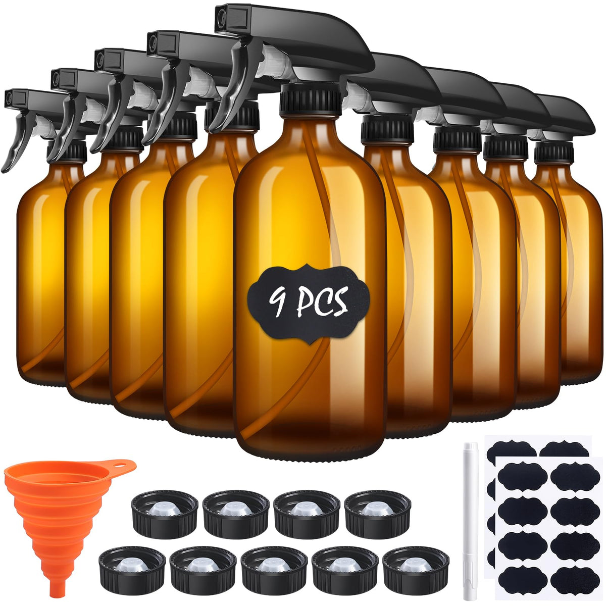 sietpoek front view nine amber bottles showing tidy packaging and value