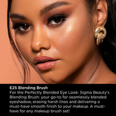 Sigma Beauty E25 held in hand to show size and comfortable control benefit