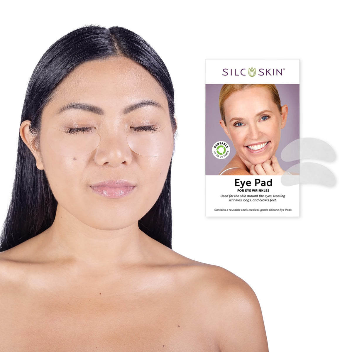 Silc Skin front packaging showing product and benefits