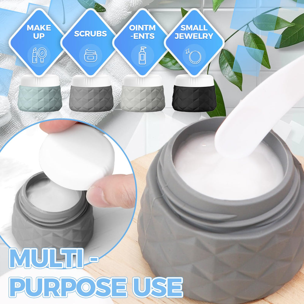 Silevoler silicone protective sleeves fitted on bottles to prevent accidental leaks during travel