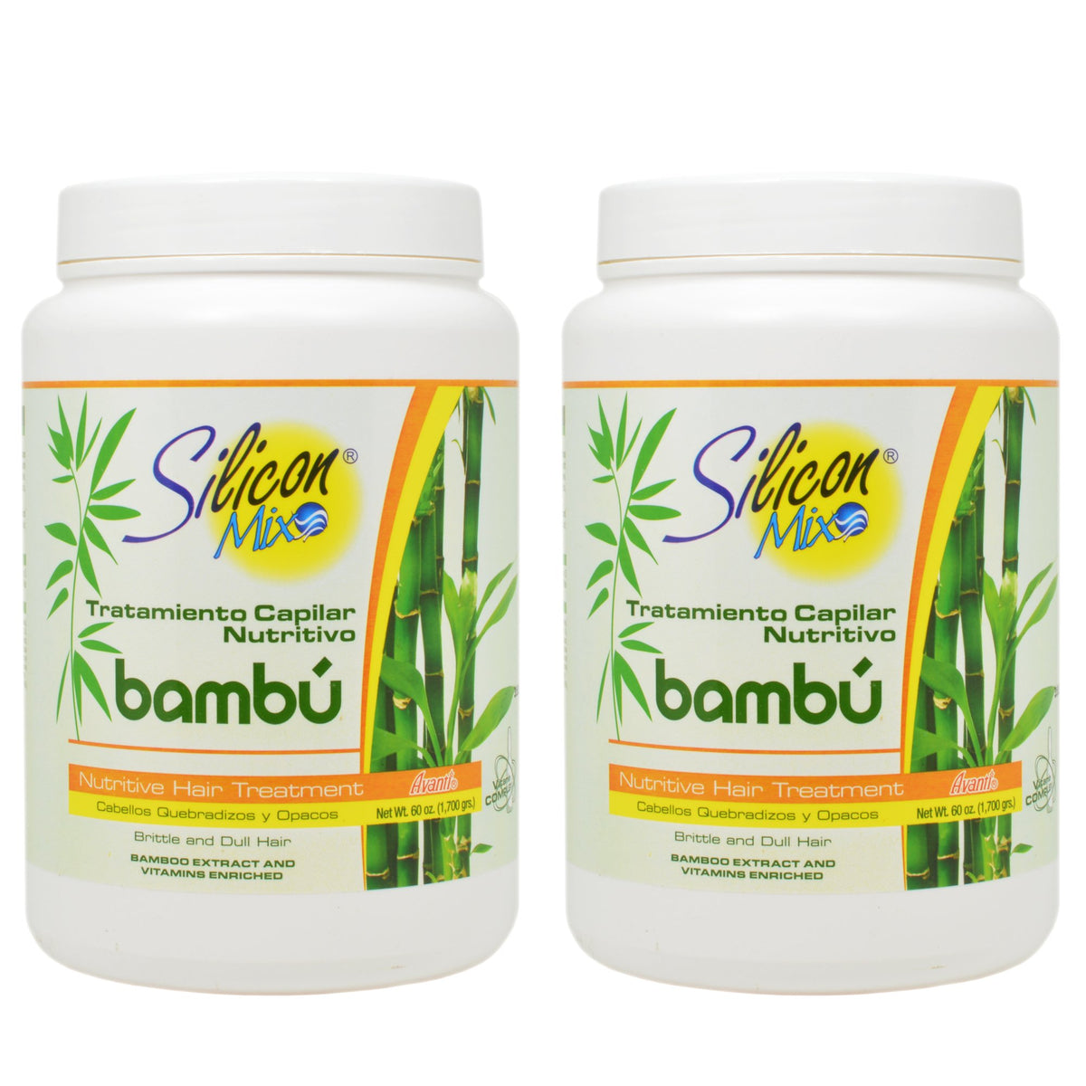 Silicon Mix Bambu front packaging showing 60oz jar and pack advantage for longer use
