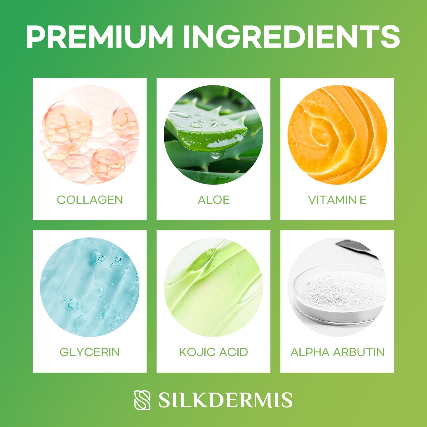 SILKDERMIS patches in hand showing scale and easy placement advantage