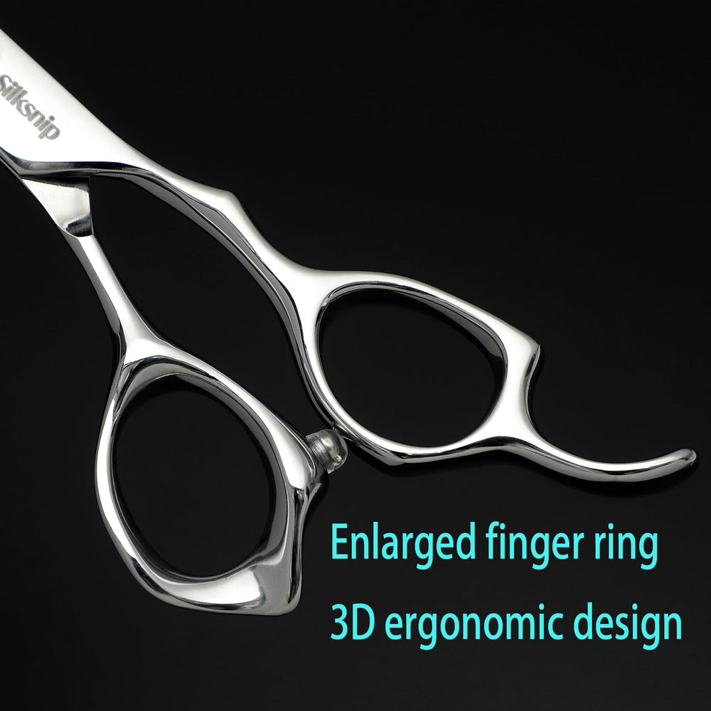 Silksnip stored in leather case protecting blades for safe transport