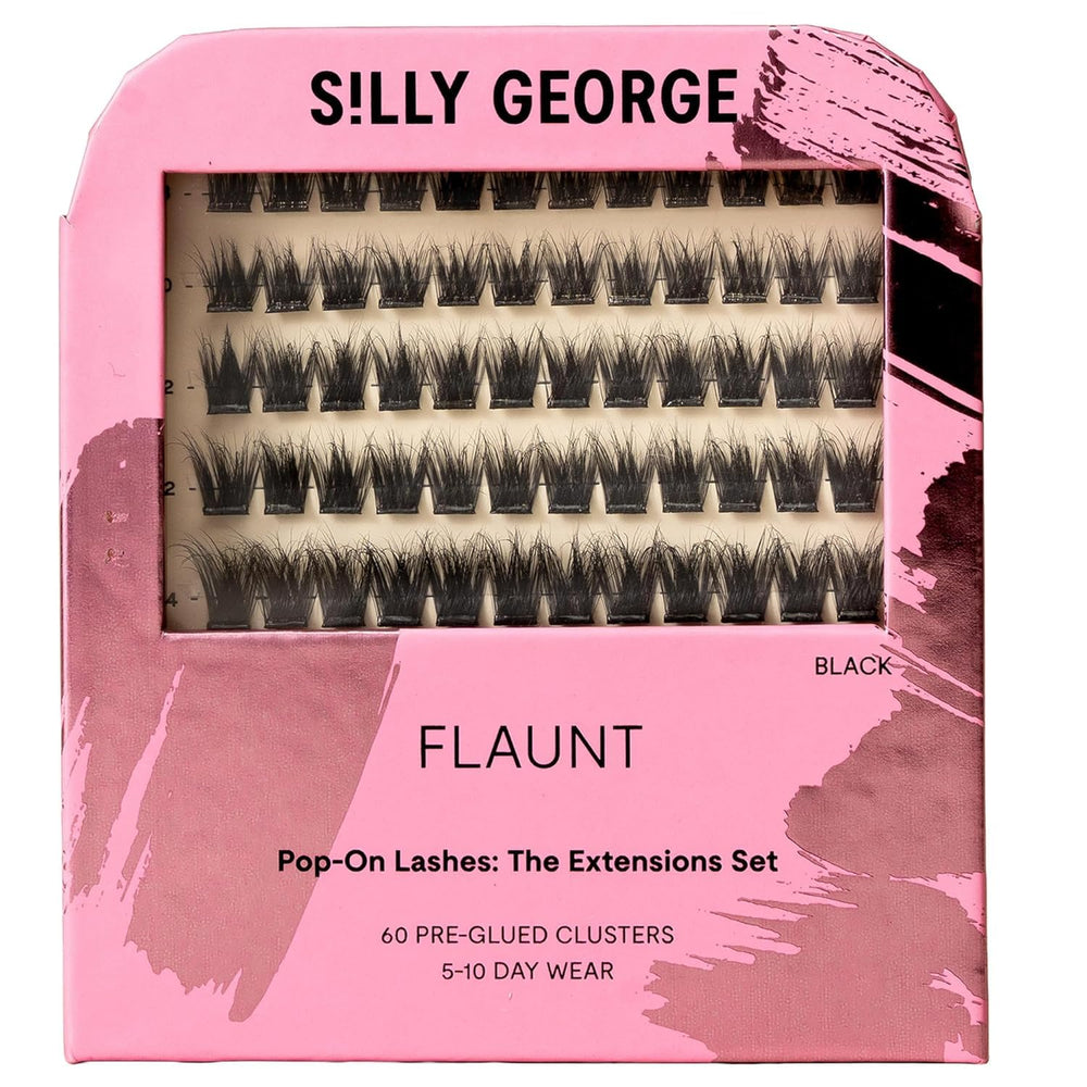 Silly George front box showing contents and benefits