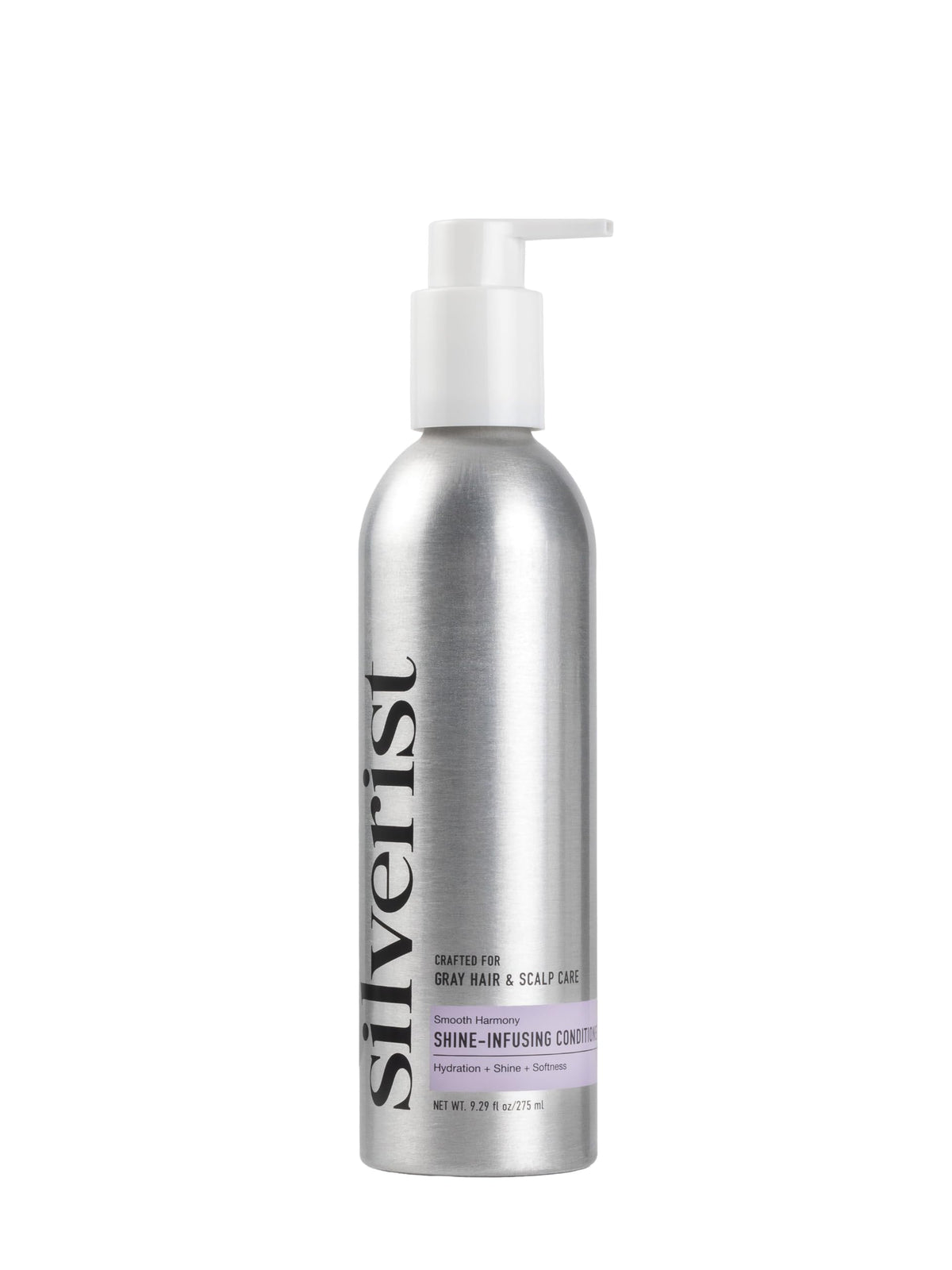 Silverist front packaging showing product and size, conveys clean formulation benefits