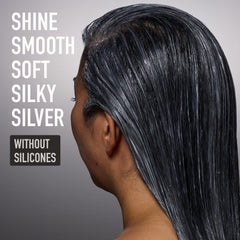Silverist ingredient callouts showing hyaluronic acid and rice protein benefits
