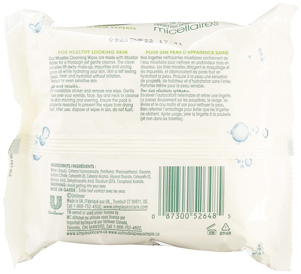 Simple close-up of wipe fabric texture highlighting gentle micellar hydration