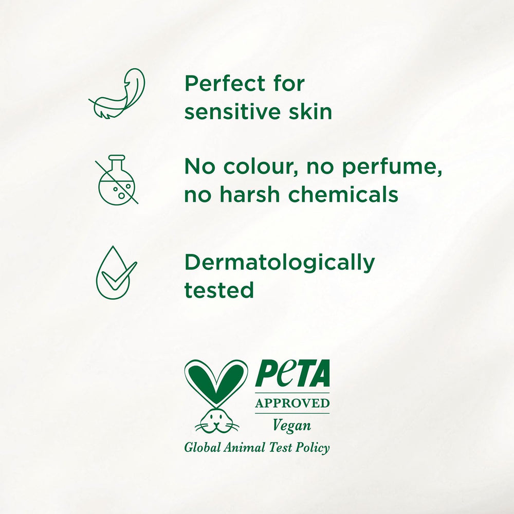 Simple replenishing rich close-up ingredient label highlighting Pro-Vitamin B5 and Bisabol benefits