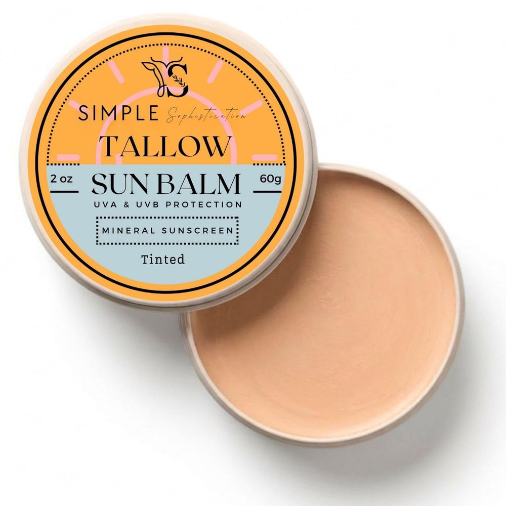 Simple Sophistication front packaging showing SPF protection and fair tint benefit