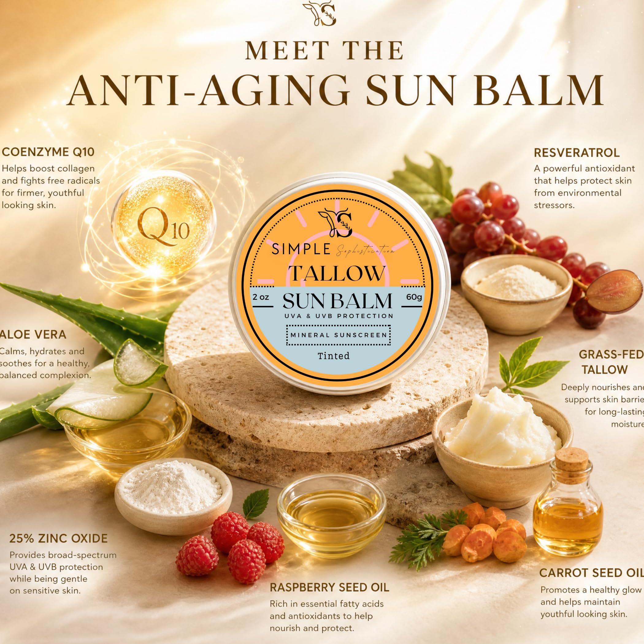 Simple Sophistication opened tube showing smooth cream texture for easy spread