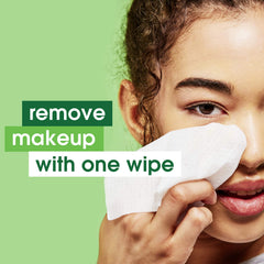 Simple wipe in hand illustrating easy use and portability for on-the-go removal