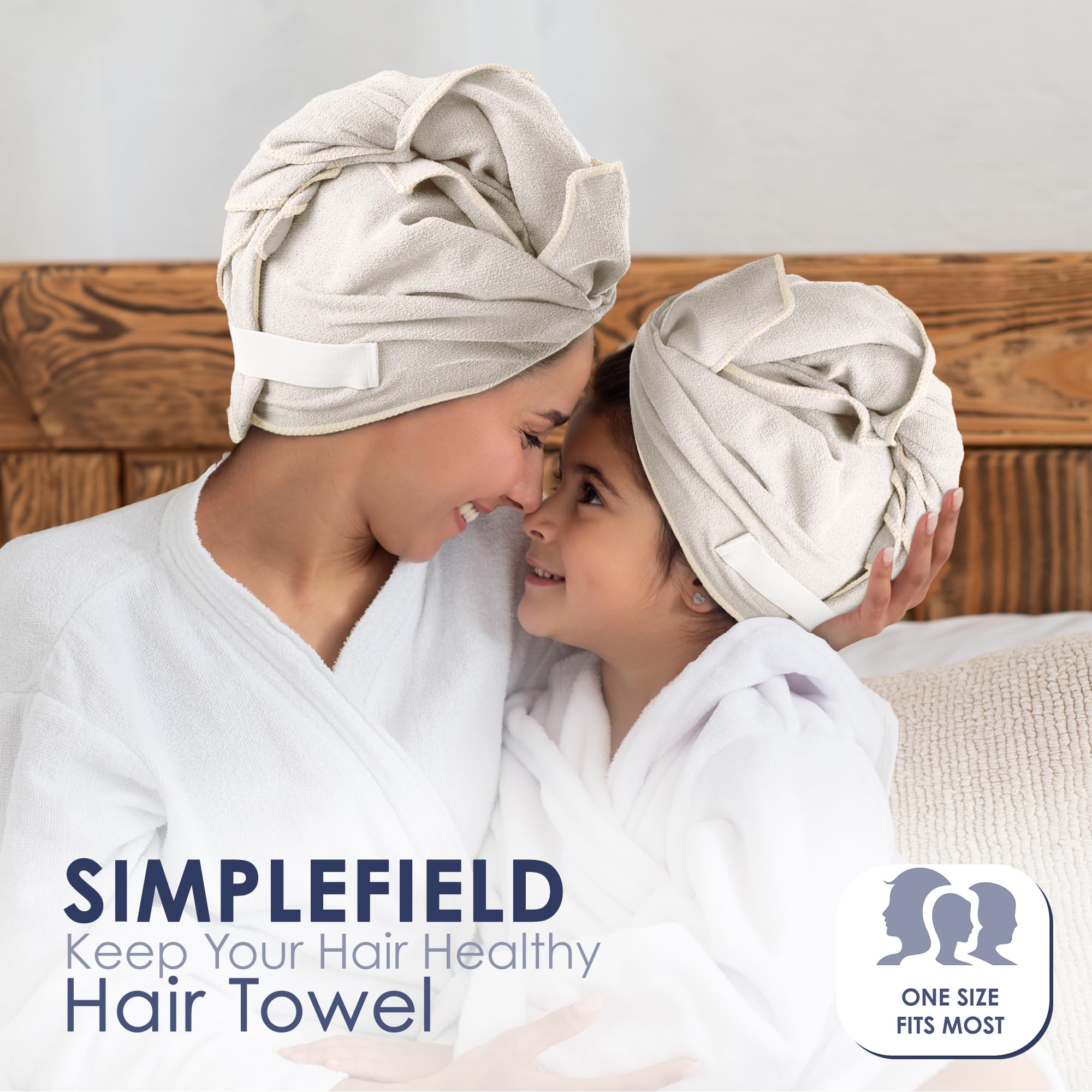 SimpleField towel next to ruler illustrating 27x40 inches full-size coverage