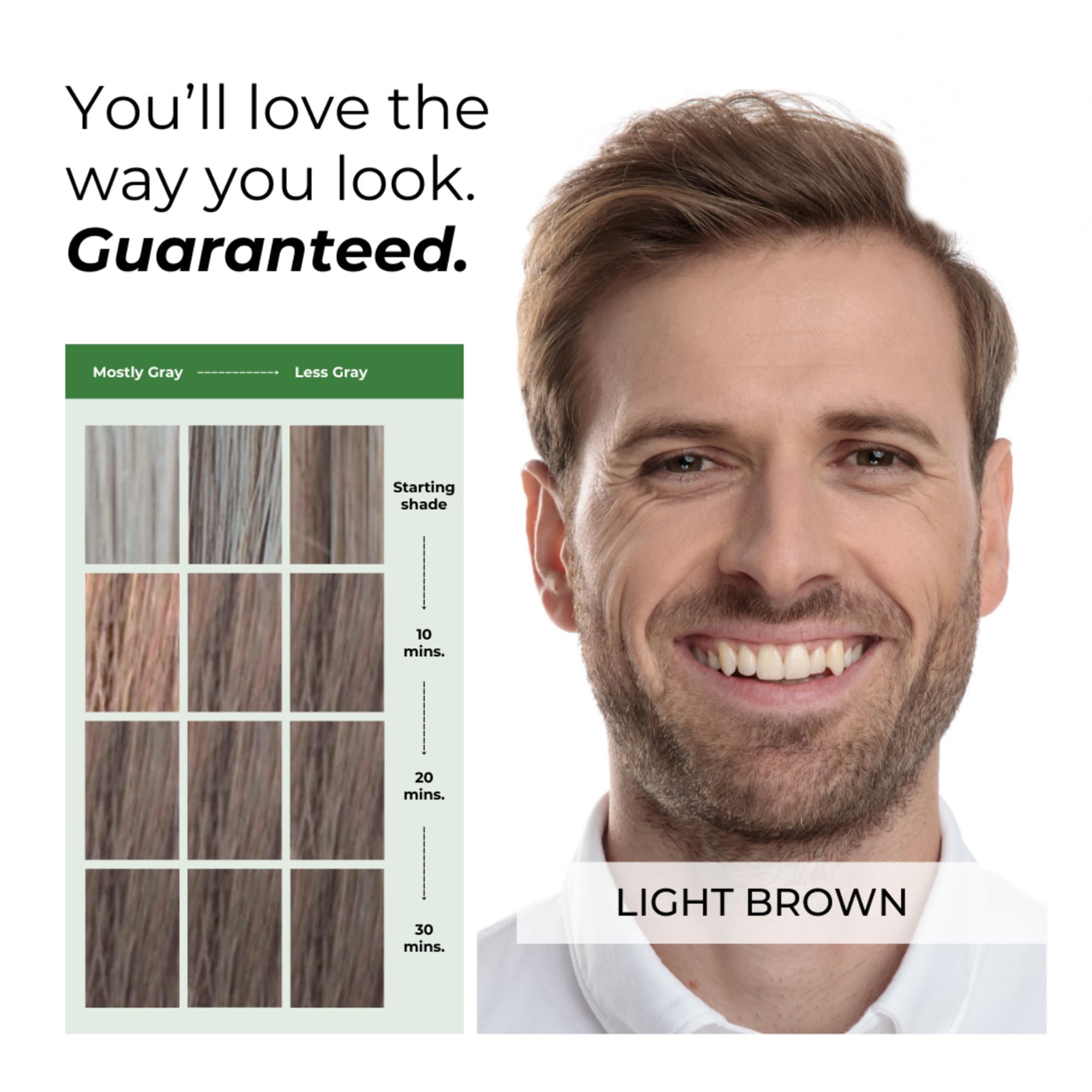 SIMPLER HAIR COLOR hairline application demo enabling accurate gray coverage