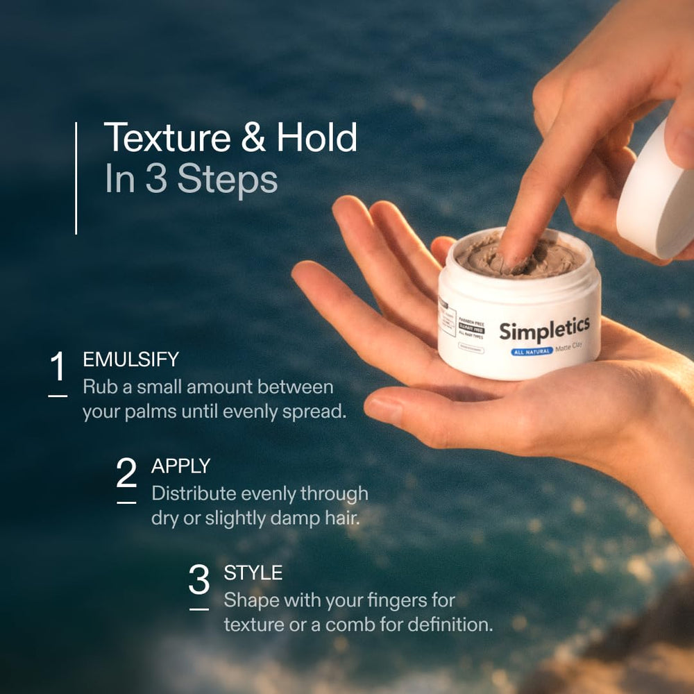 Simpletics ingredient close-up highlighting natural six-ingredient benefit