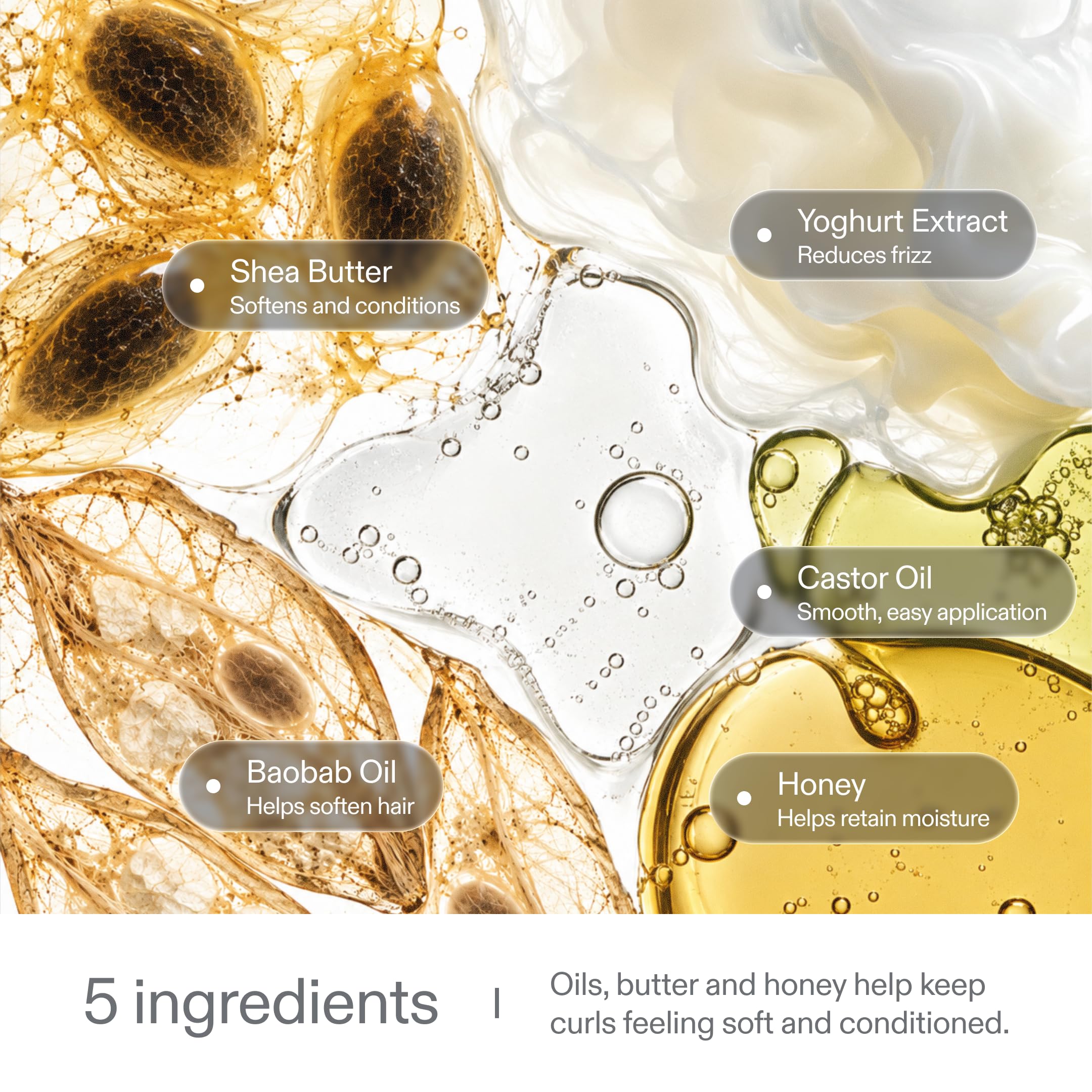 Simpletics mousse applied to wavy hair enhancing natural waves and volume