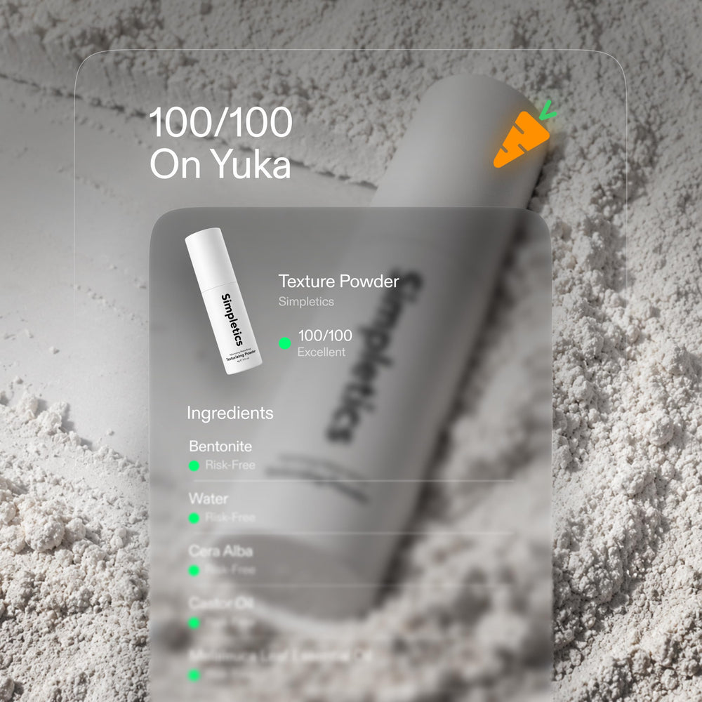 Simpletics ingredients label showing minimal four-ingredient formula and clean promise