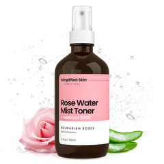 Simplified Skin front packaging showing bottle benefits and clean design