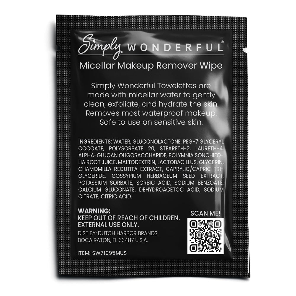 Simply Wonderful bulk packaging showing 100 individual sachets for kits