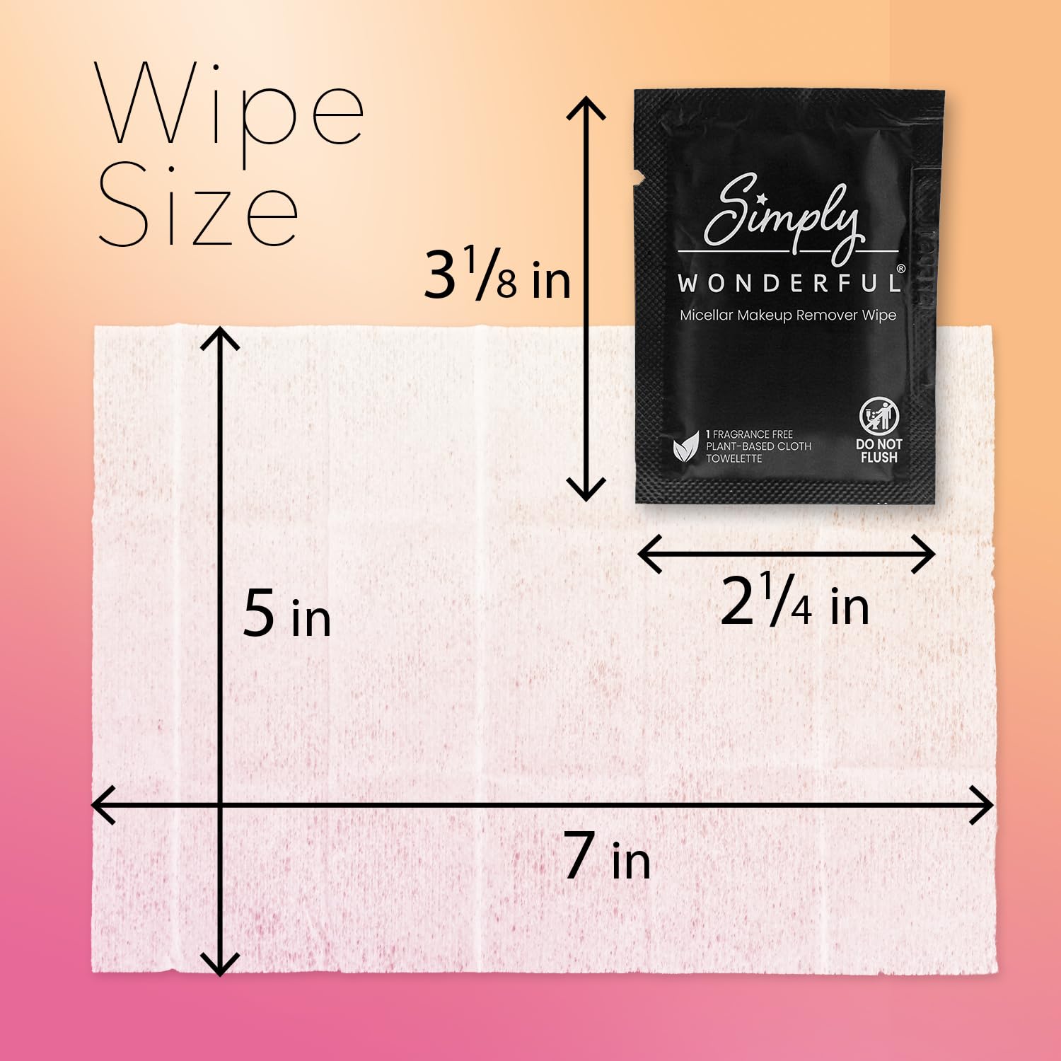 Simply Wonderful removing mascara and lipstick illustrating effective makeup removal