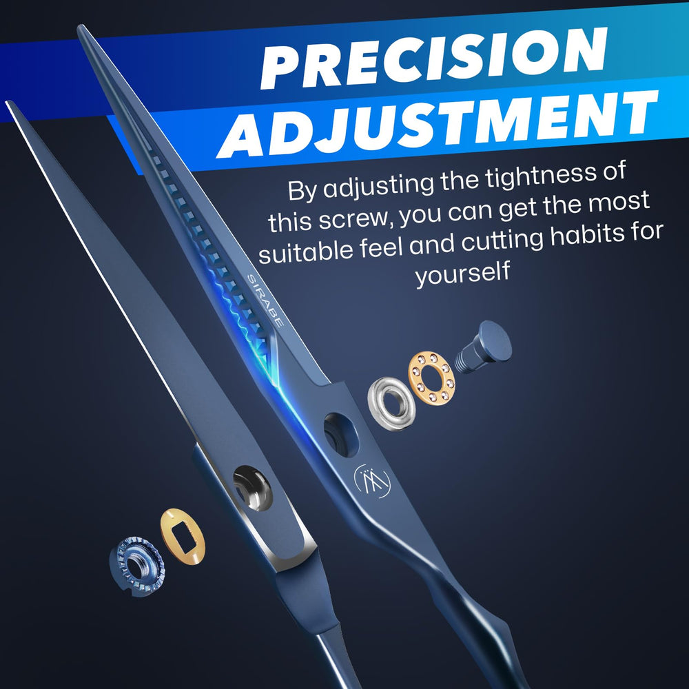 Sirabe tension screw being adjusted to customize blade tightness and performance