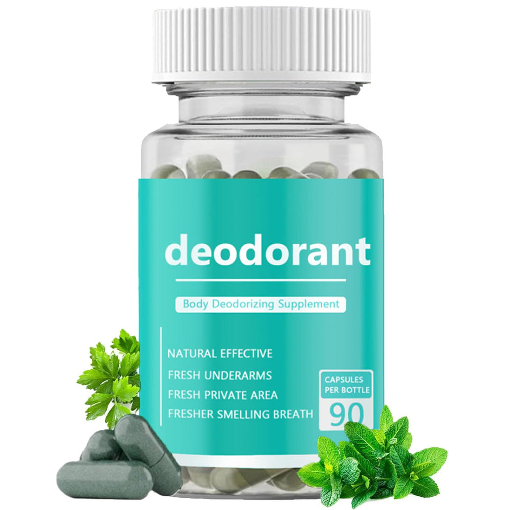 SIRDIKA bottle front showing 90-count chlorophyll capsules for long-lasting freshness
