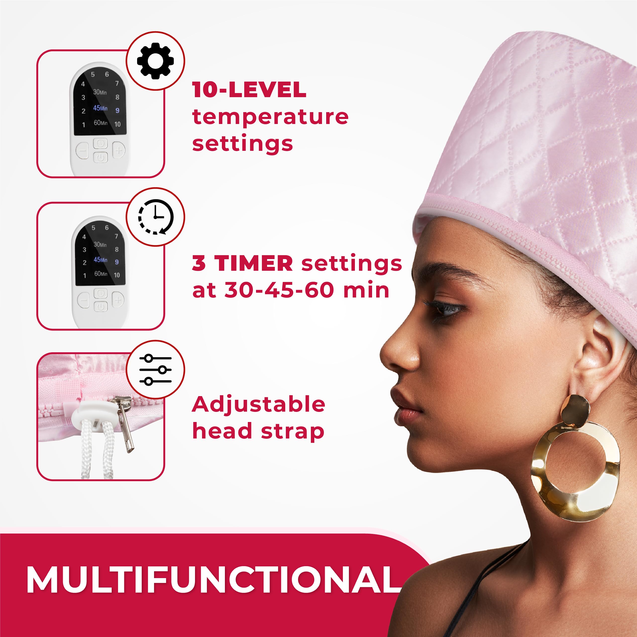 SISWOW side profile covering edges and nape for complete product penetration benefit