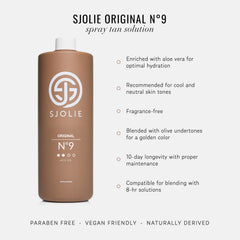 SJOLIE SUNLESS texture close-up demonstrating creamy-hydrating formula for smooth application