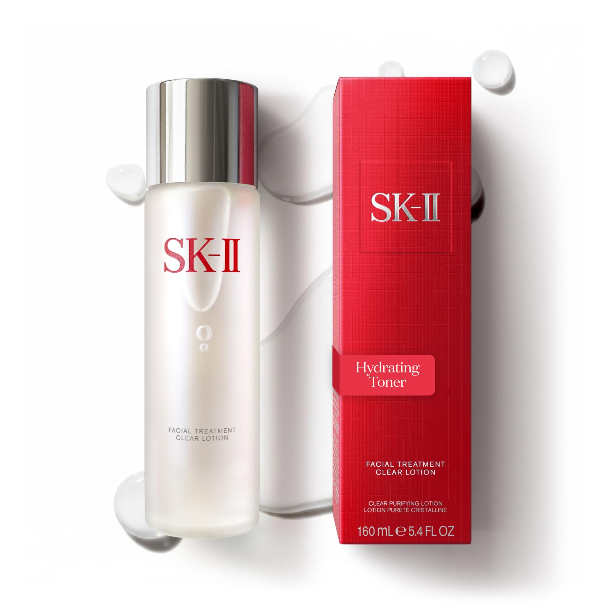 SK-II front bottle view showing label and clean packaging for quick identification