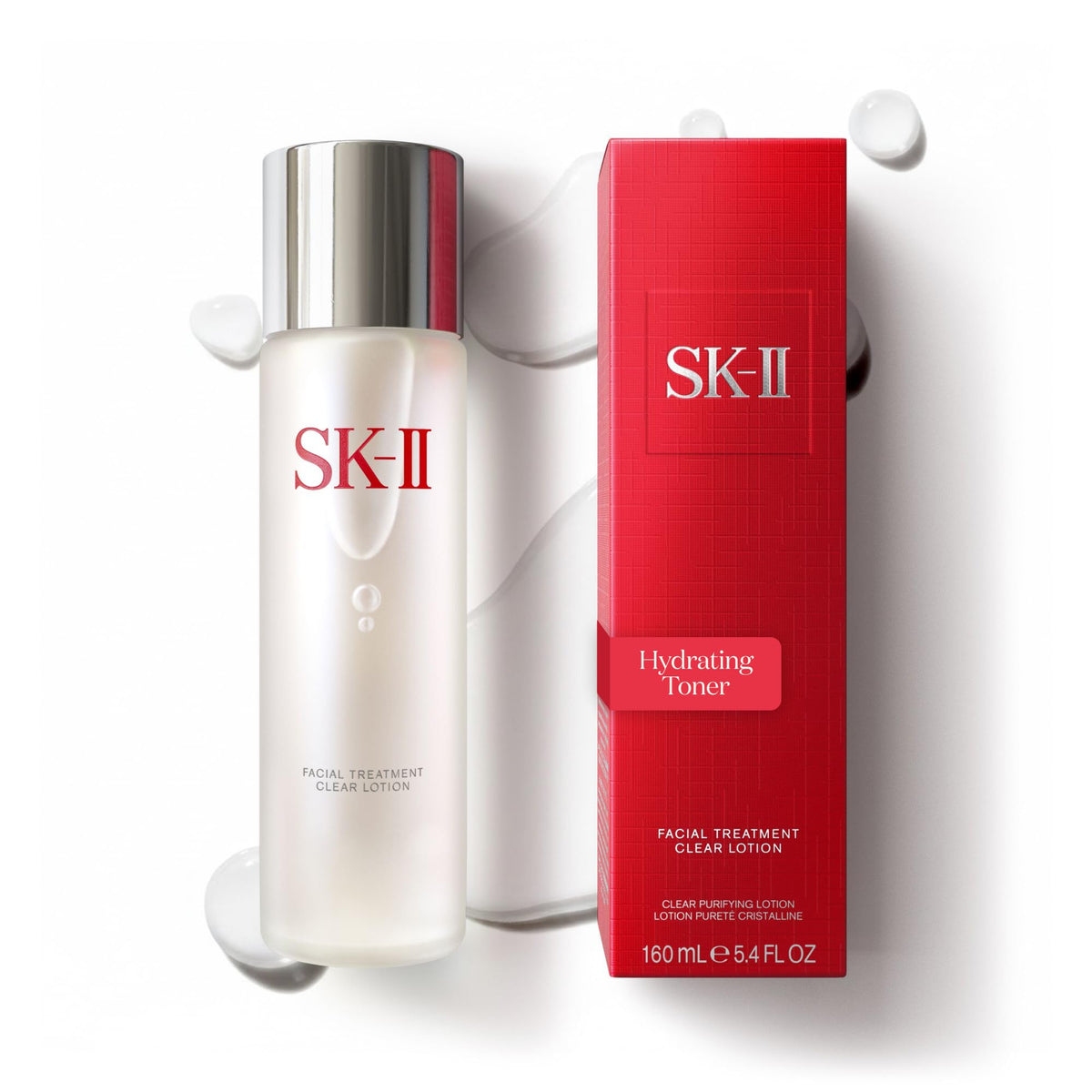SK-II front bottle view showing label and clean packaging for quick identification