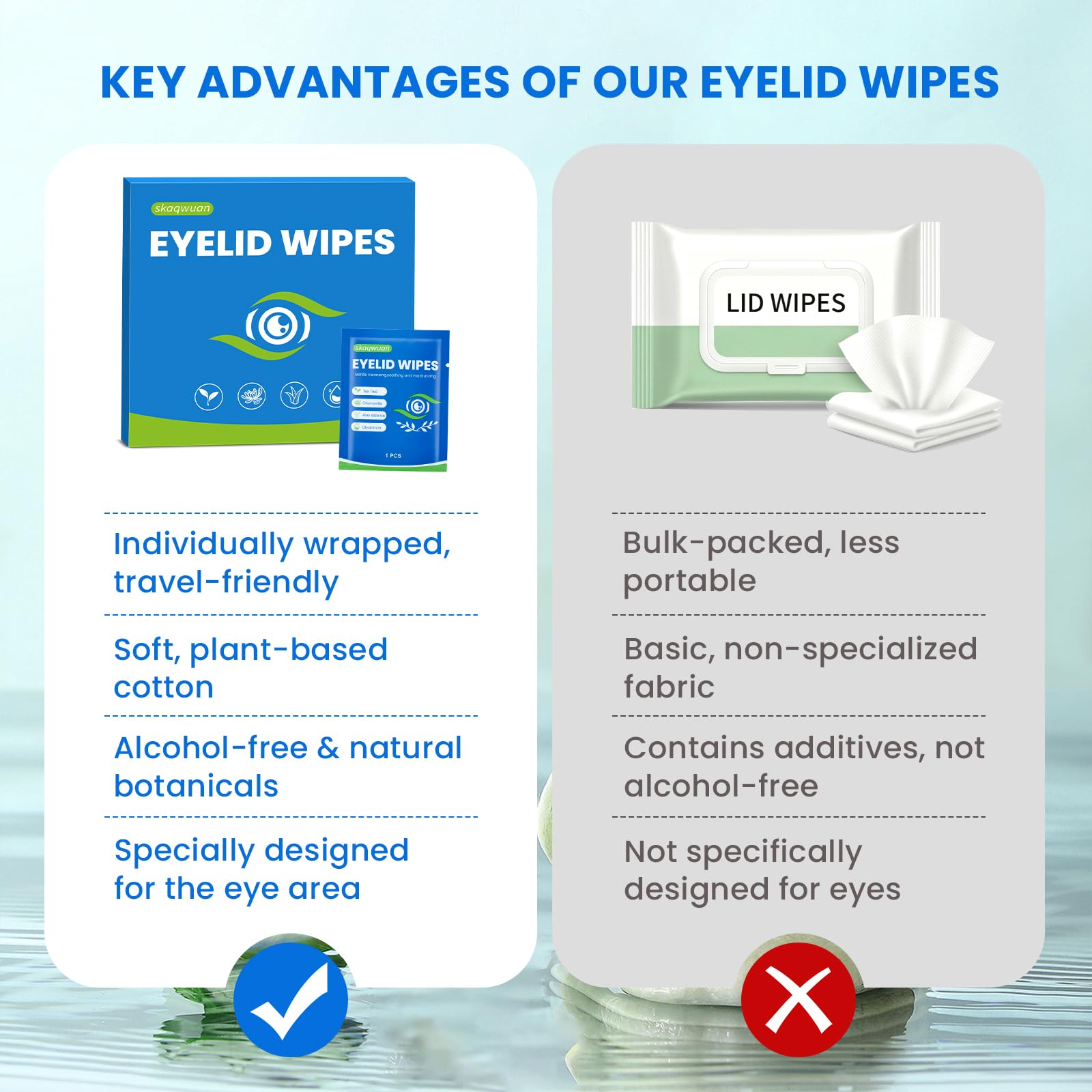 skaqwuan individually sealed pouch open keeping wipes fresh benefit
