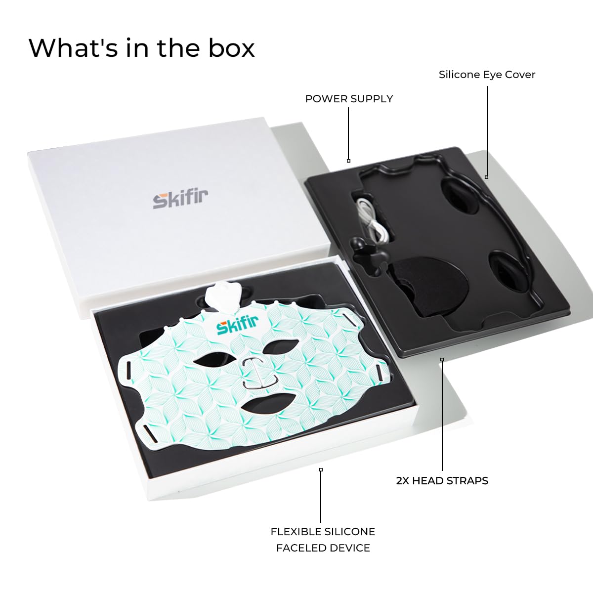 skifir biodegradable packaging displayed to show sustainable shipping