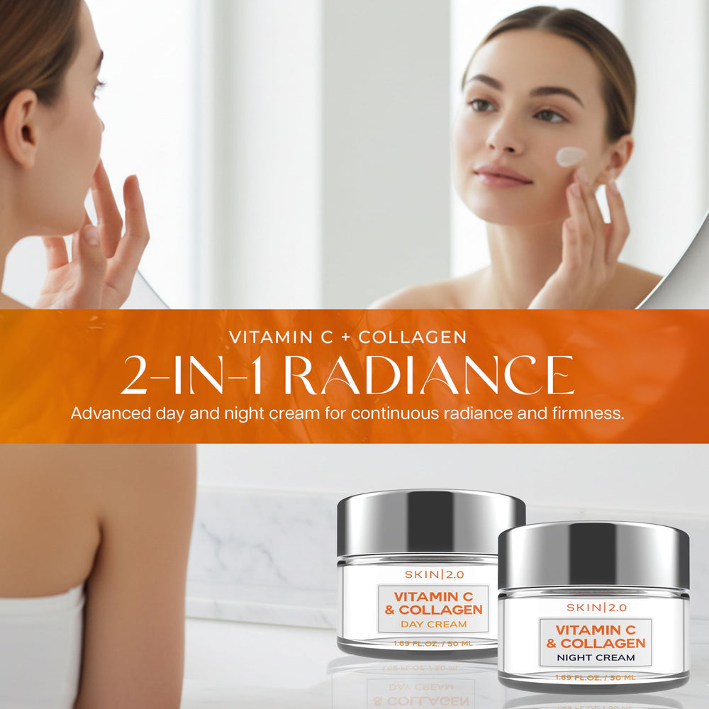 Skin 2.0 day cream texture closeup showing smooth fast-absorbing finish