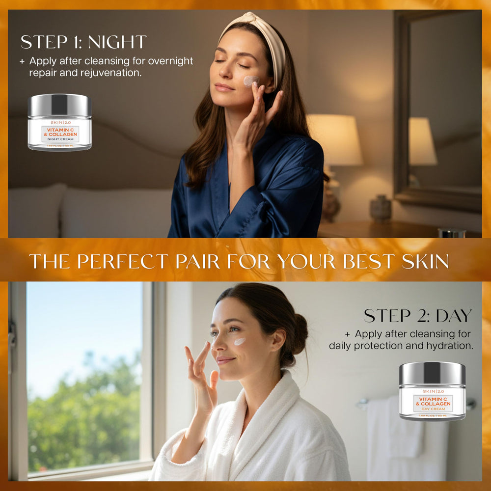 Skin 2.0 moisturizer in hand to show product size and easy dispensing