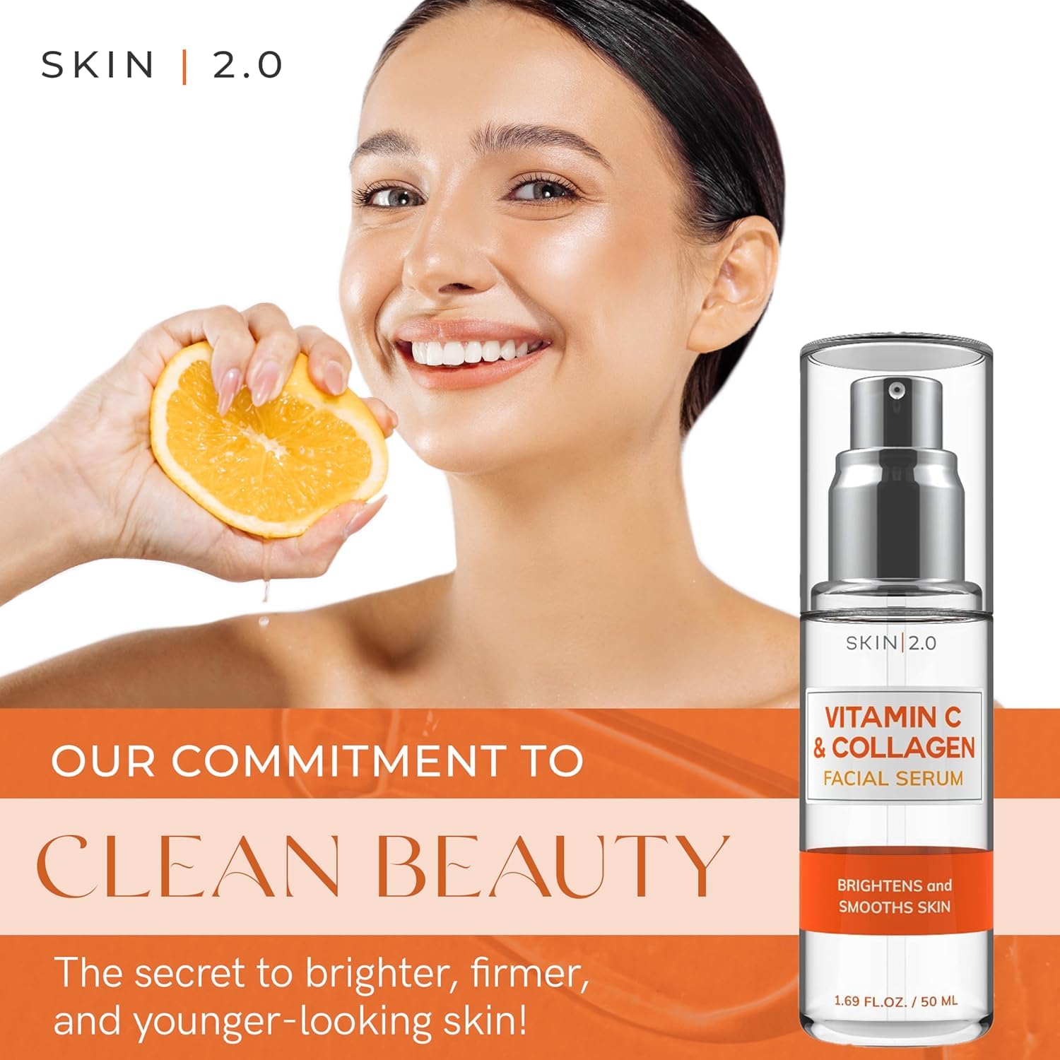Skin 2.0 pipette dispensing serum for precise application and fast absorption benefit